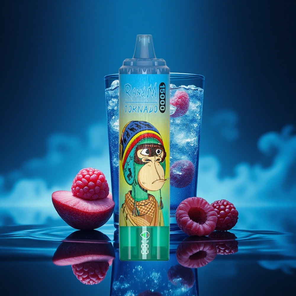 RandM Fumot Tornado 15000 Puffs Limón Frambuesa Azul 25ml 850mAh