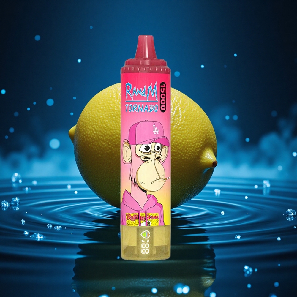 RandM Fumot Tornado 15000 Puffs Limón Tornado 25ml Tipo-C