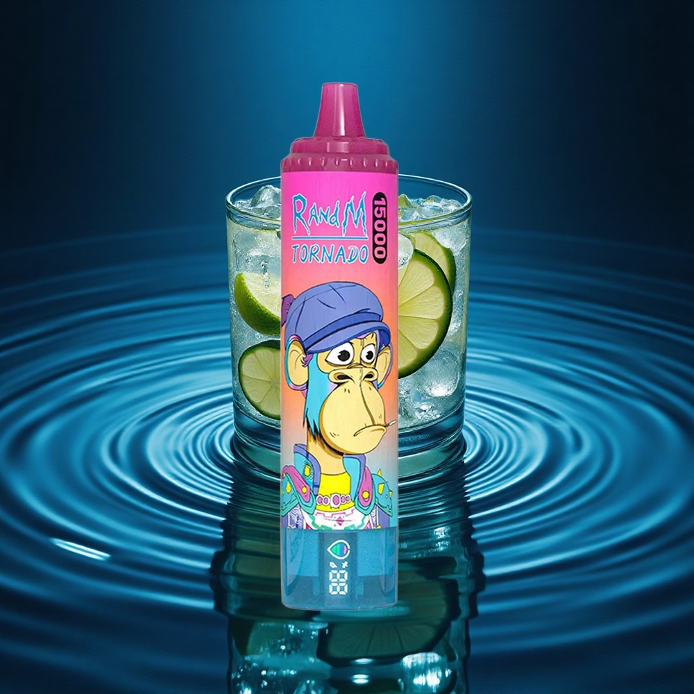 RandM Fumot Tornado 15000 Puffs Limonada Electrónica 25ml Pantalla LCD