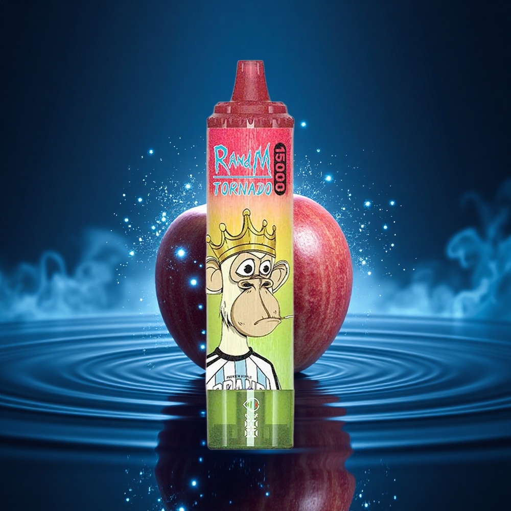 RandM Fumot Tornado 15000 Puffs Manzana Melocotón Pera 25ml Tipo-C