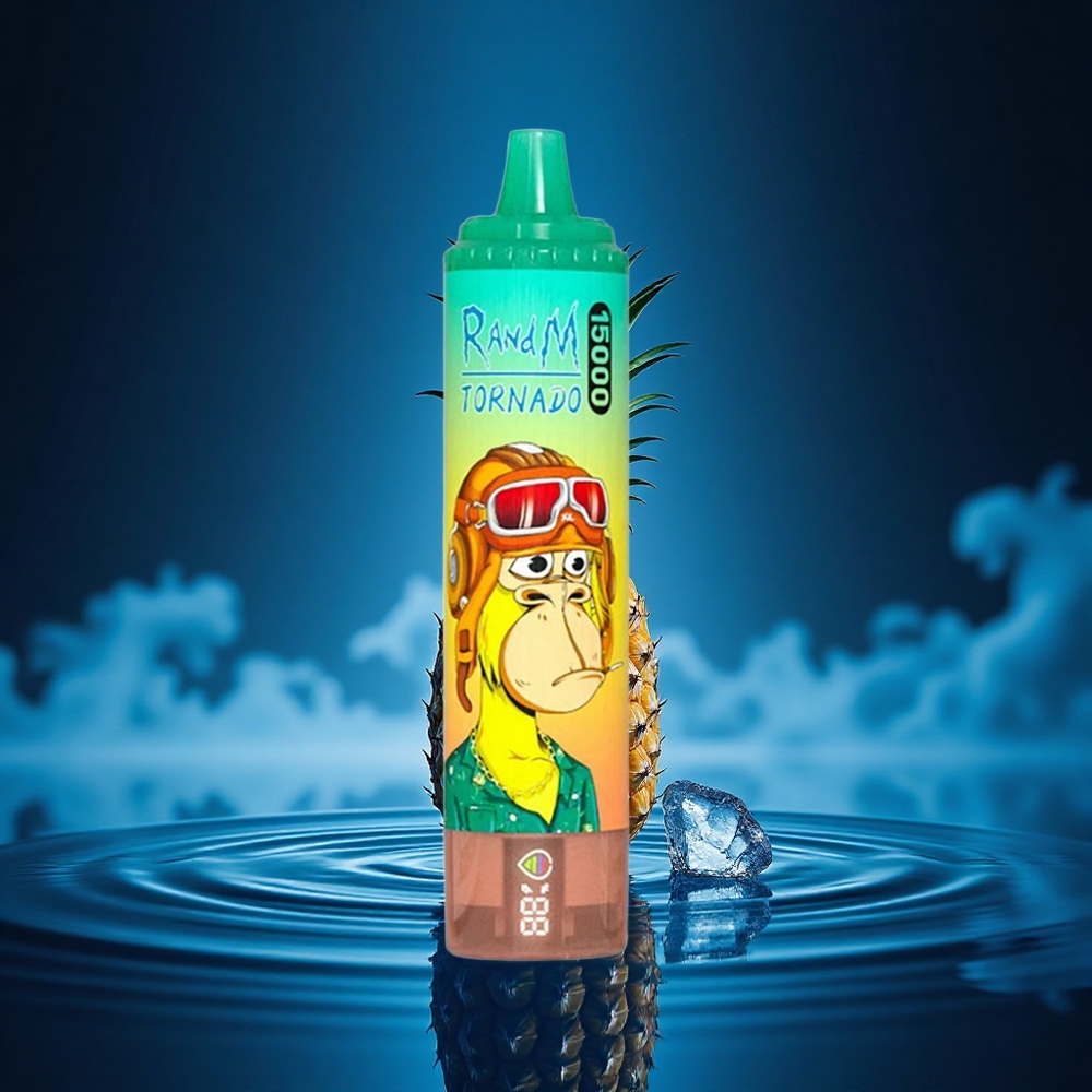 RandM Fumot Tornado 15000 Puffs Piña Helada 25ml 850mAh Mesh