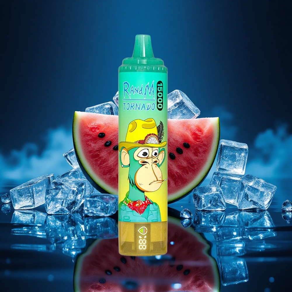 RandM Fumot Tornado 15000 Puffs Sandía Hielo 25ml Tipo-C