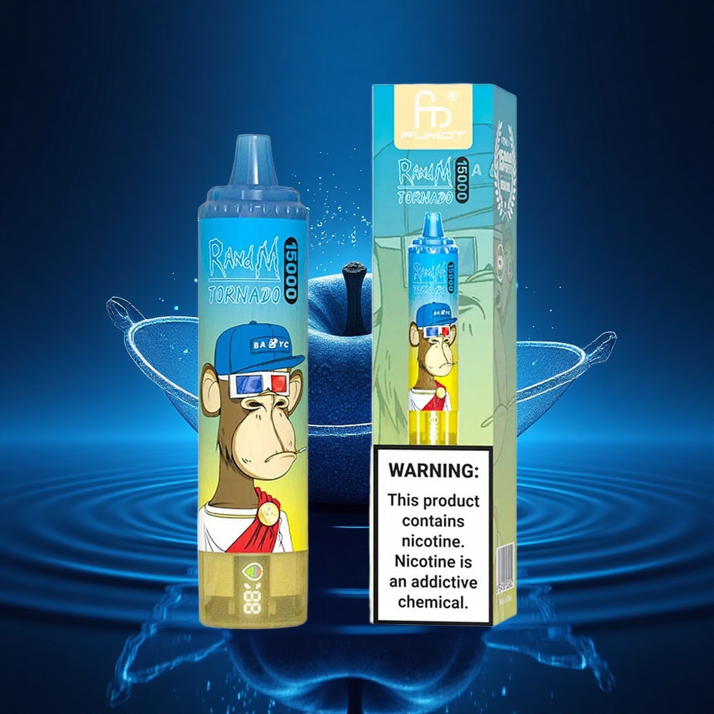 RandM Fumot Tornado 15000 Puffs Señor Azul 25ml 850mAh Malla