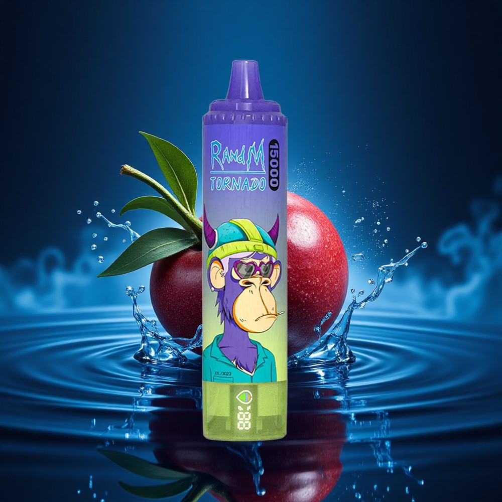 RandM Fumot Tornado 15000 Puffs Tornado Vimto 25ml Pantalla LCD