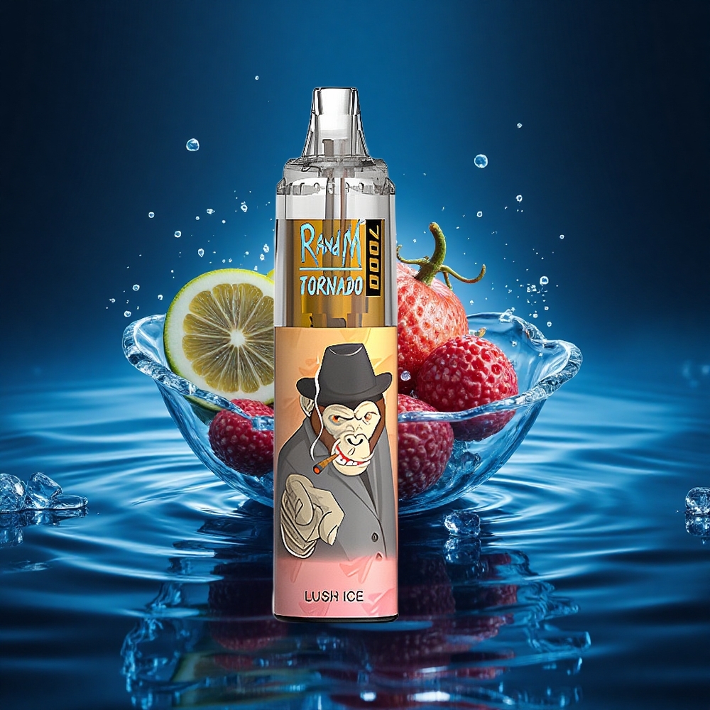 RandM Fumot Tornado 7000 Puffs Hielo Lujoso 14ML Tipo-C