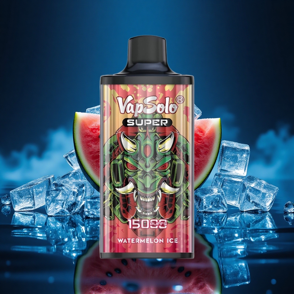Vapsolo Super 15000 Puffs Sandía Hielo 40ml Tipo-C