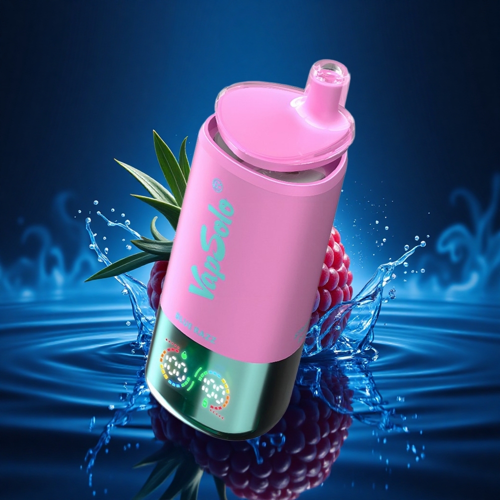 Vapsolo Triple 30000 Puffs Azul Frambuesa Triple 40ml Type-C