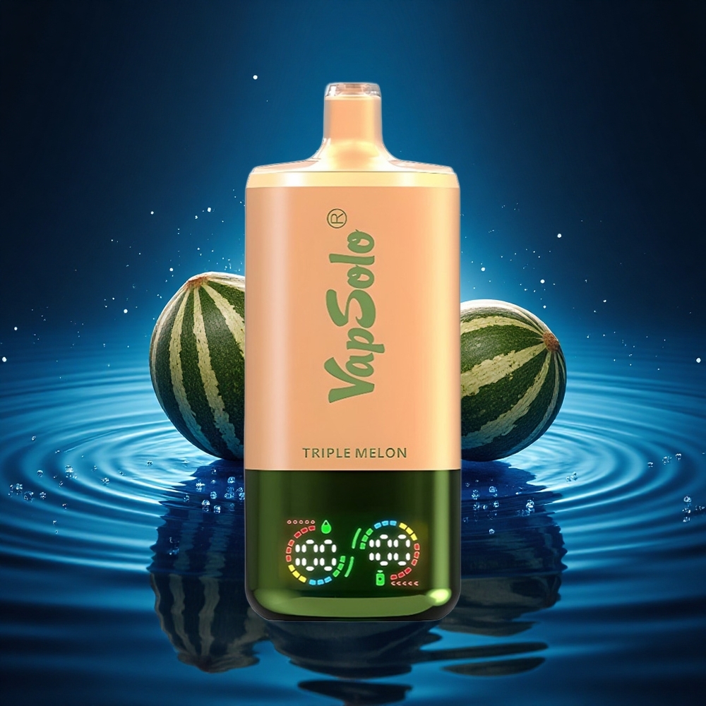 Vapsolo Triple 30000 Puffs Triple Melón 40ml Tipo-C