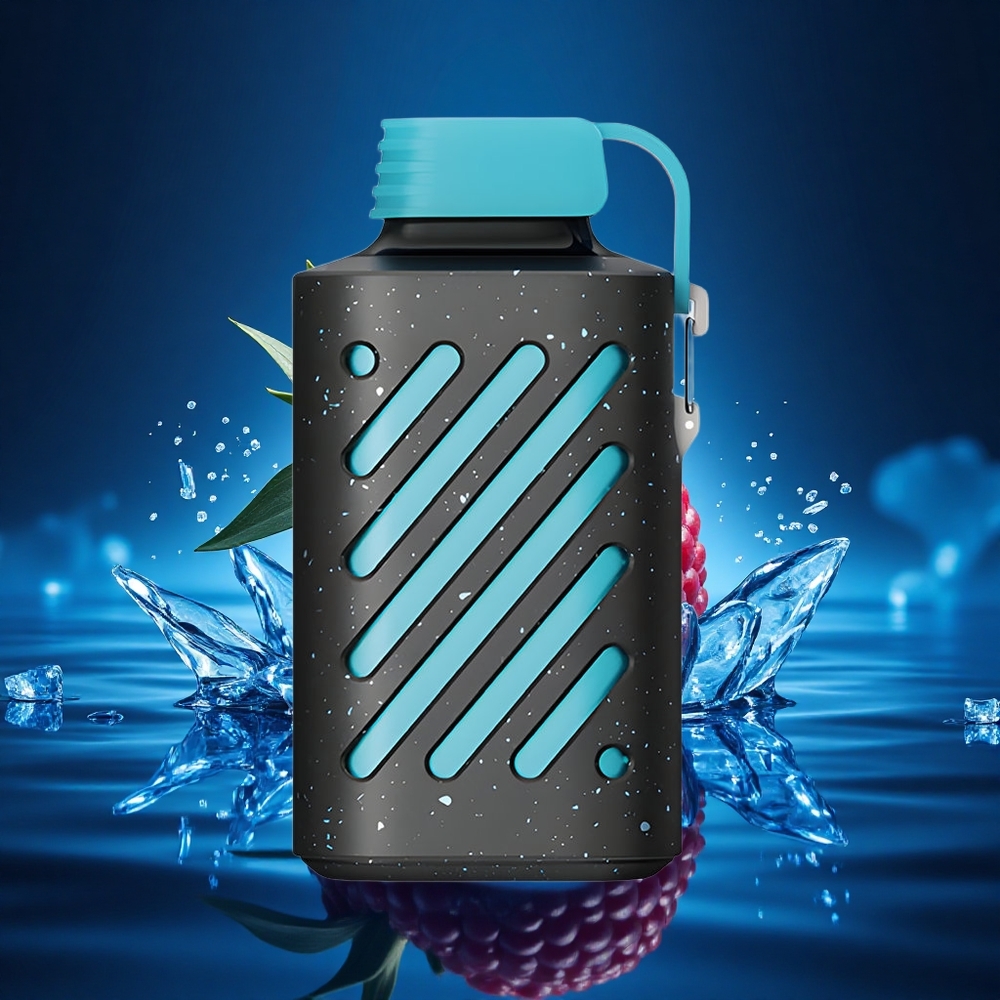 VOZOL GEAR 10000 Puffs Azul Frambuesa Hielo 10000 Pufs Capacidad de Líquido 20ml