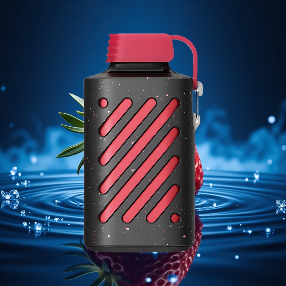 VOZOL GEAR 10000 Puffs Fresa Frambuesa con Capacidad Ampliada y Bobina VAMT