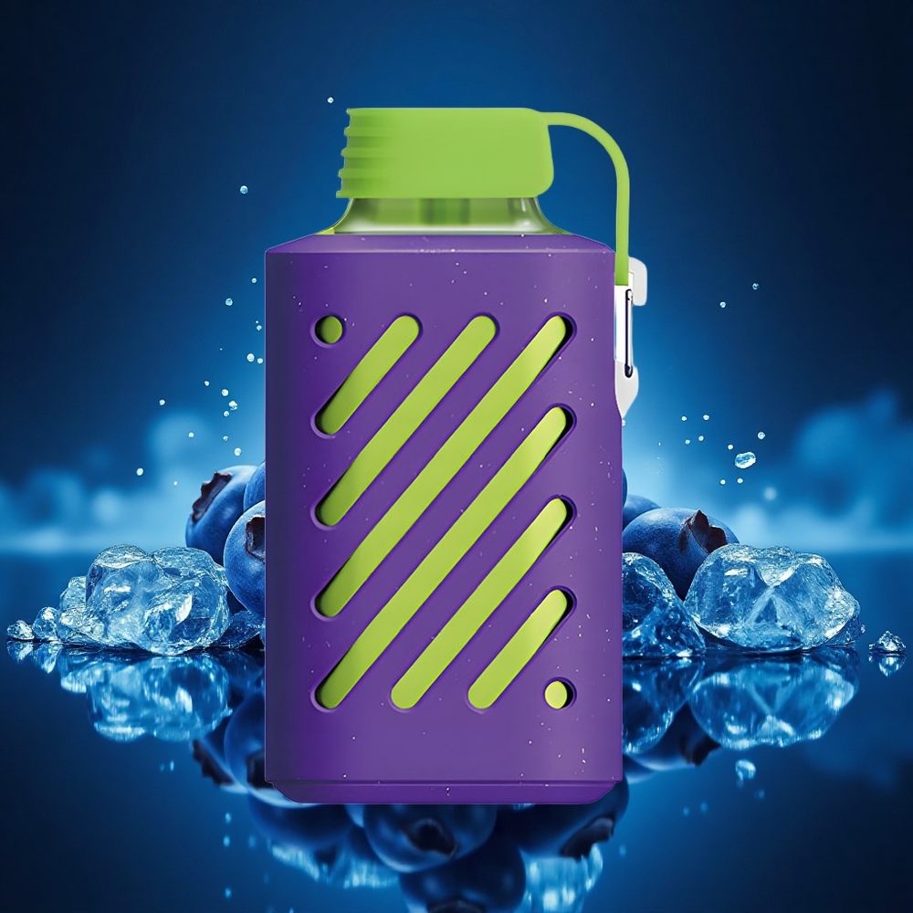 VOZOL GEAR 10000 Puffs Helado de Arándano con Capacidad Ampliada y Bobina Malla VAMT