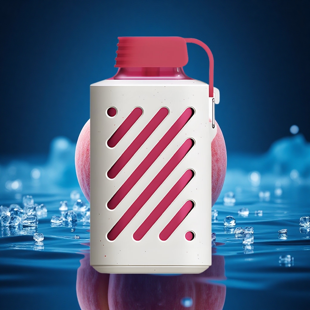 VOZOL GEAR 10000 Puffs Helado de Durazno con Capacidad Ampliada y Materiales PCR
