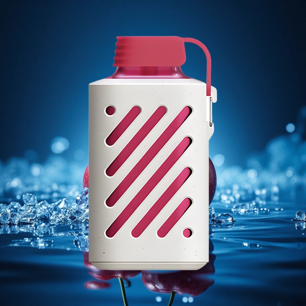 VOZOL GEAR 10000 Puffs Hielo de Cereza X - Capacidad Ampliada & Bobina Malla VAMT