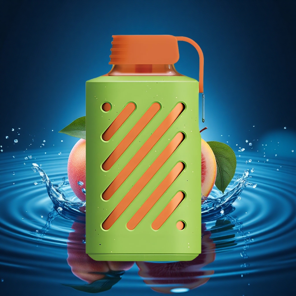 VOZOL GEAR 10000 Puffs Melocotón Mango Sandía con Capacidad Ampliada y Bobina VAMT