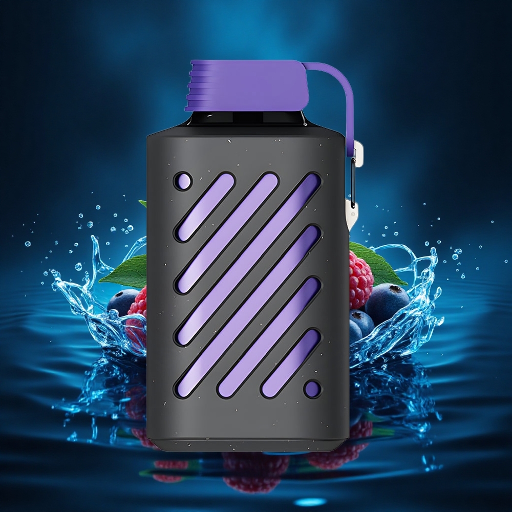 VOZOL GEAR 10000 Puffs Tormenta de Frutas del Bosque con Capacidad Ampliada y Bobina VAMT Mesh
