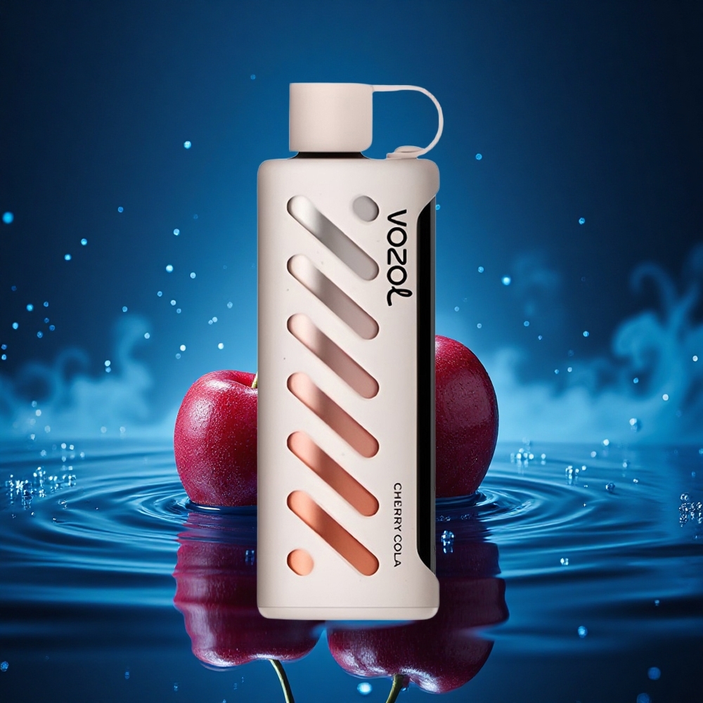 VOZOL Gear Shisha 25000 Puffs Cola Cereza Dual Mesh con S.i.L.C Tech