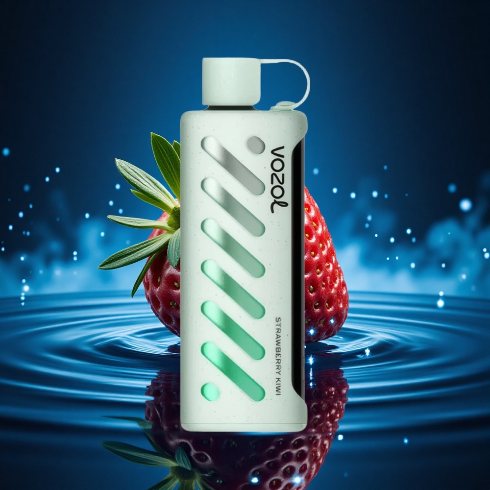 VOZOL Gear Shisha 25000 Puffs Fresa Kiwi Dual Mesh Tech Deliciosa