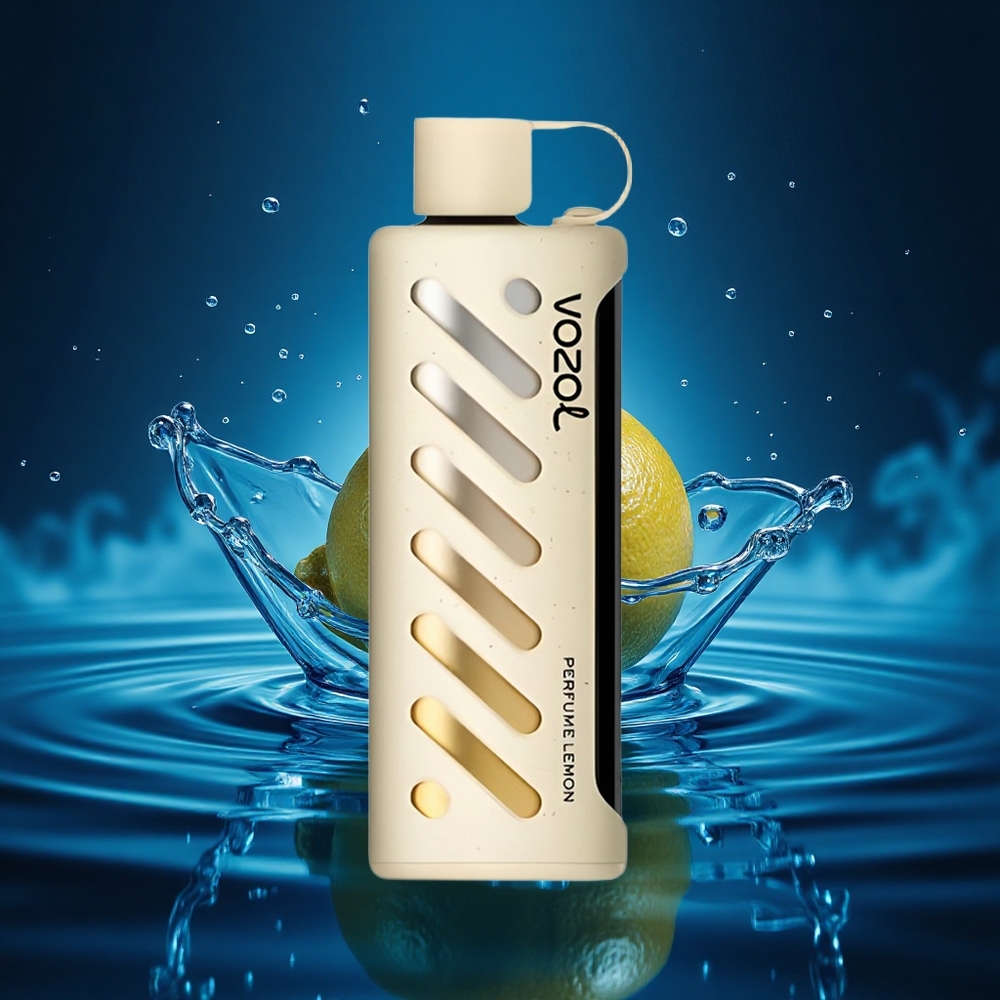VOZOL Gear Shisha 25000 Puffs Limón Perfumado con 30 Sabores Deliciosos y Tecnología S.i.L.C