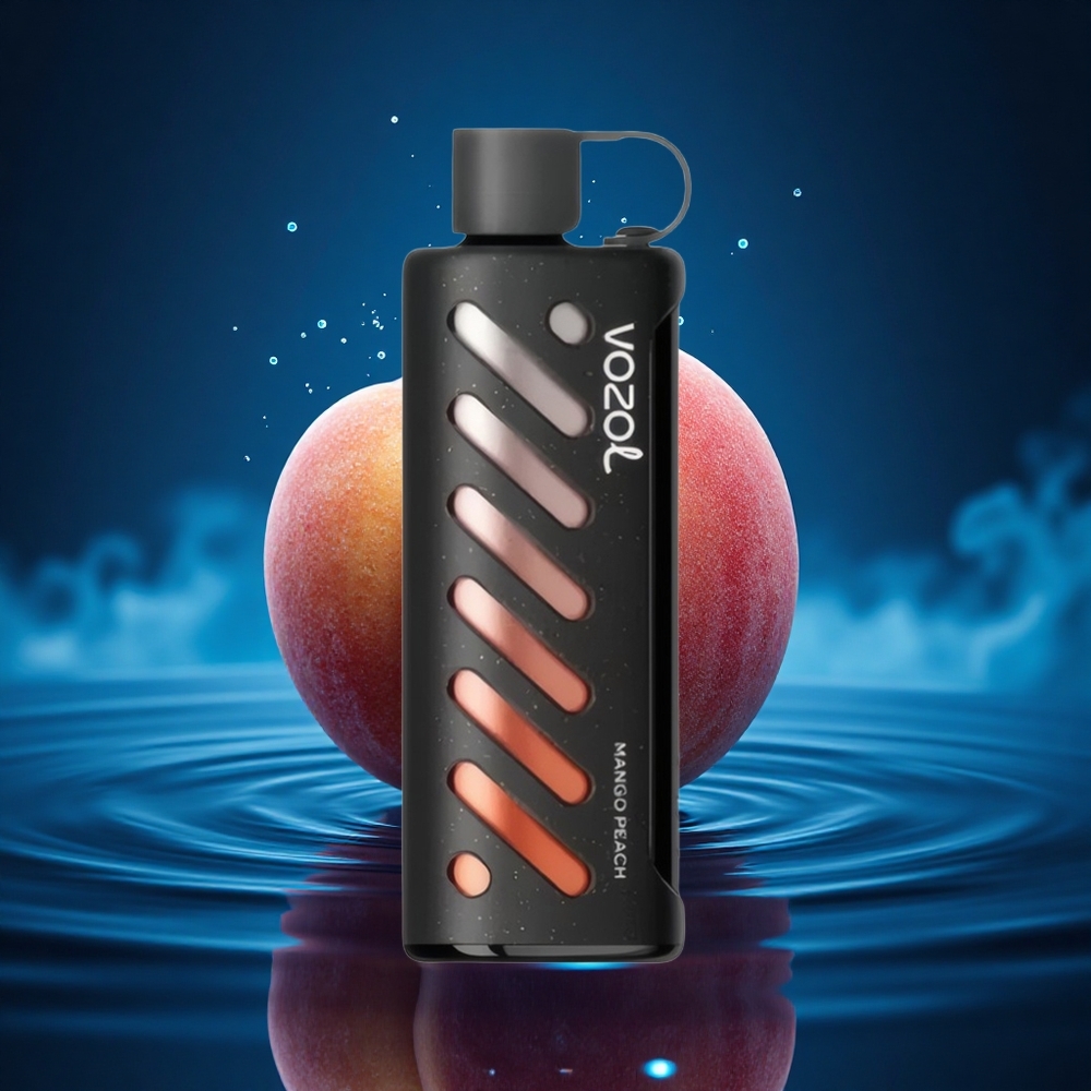 VOZOL Gear Shisha 25000 Puffs Mango Durazno Doble Malla Tech 5mg