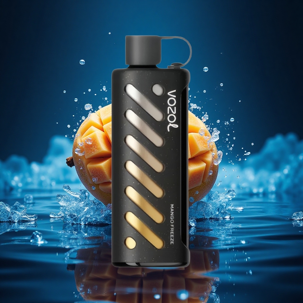 VOZOL Gear Shisha 25000 Puffs Mango Freeze con 30 Sabores y Dual Mesh