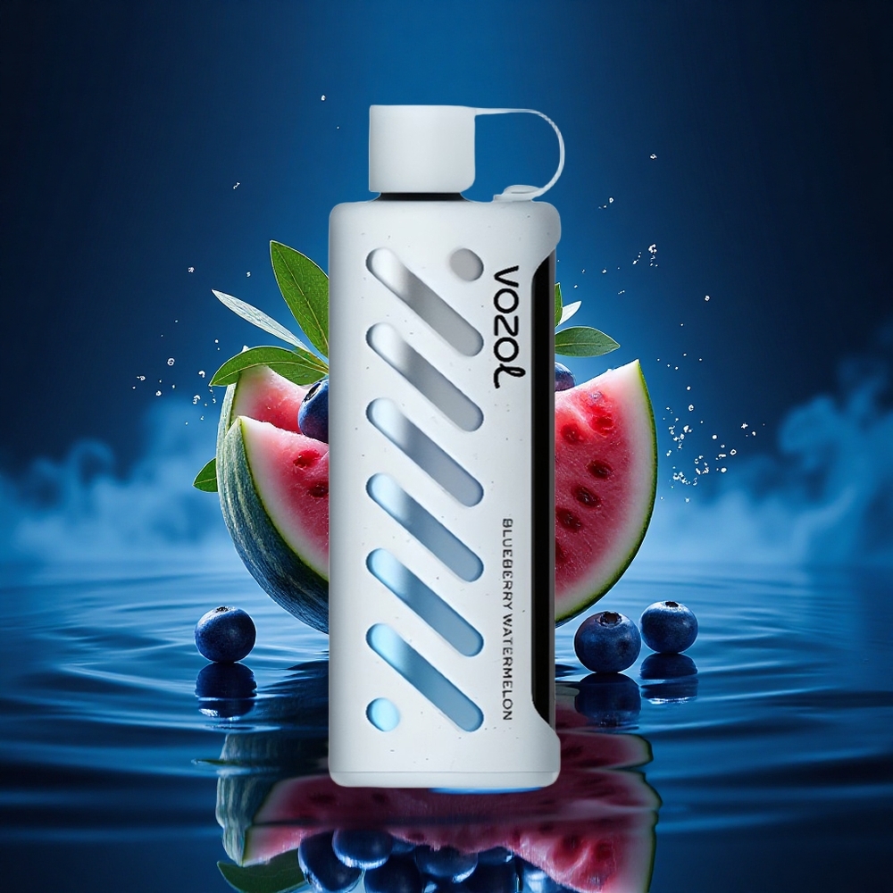 VOZOL Gear Shisha 25000 Puffs Sandía Arándano con 30 Deliciosos Sabores y S.i.L.C Tech