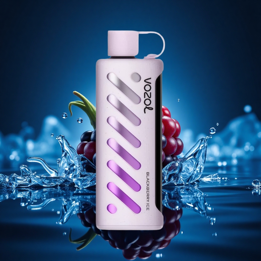 VOZOL Gear Shisha 25000 Puffs Zarzamora Helada Dual Mesh 5mg