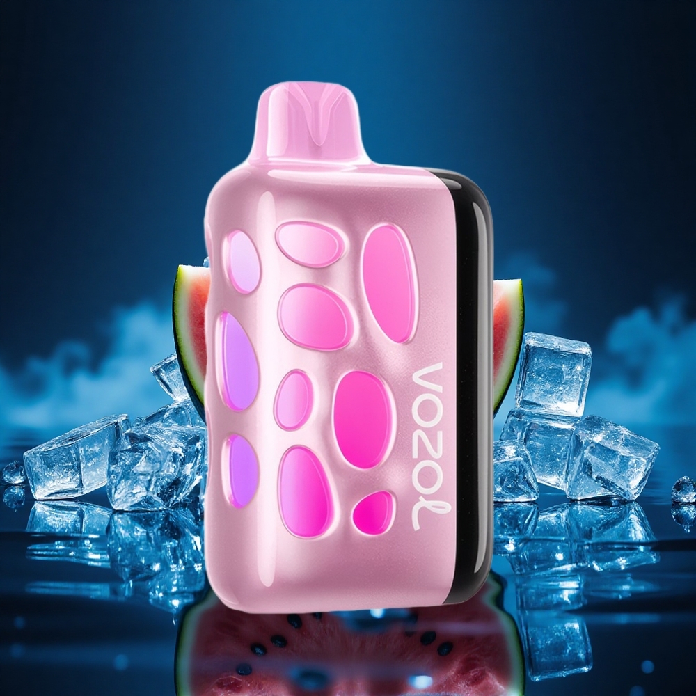 VOZOL RAVE 40000 Puffs Sandía Hielo Resplandor Vibrante Carga Rápida