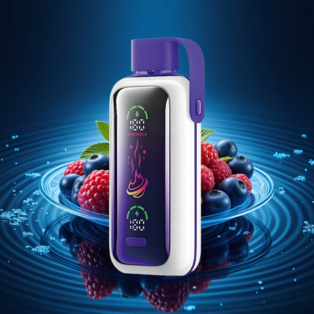 VOZOL Star 20000 Puffs Bayas Mixtas con Pantalla HD 2.2 y Doble Malla