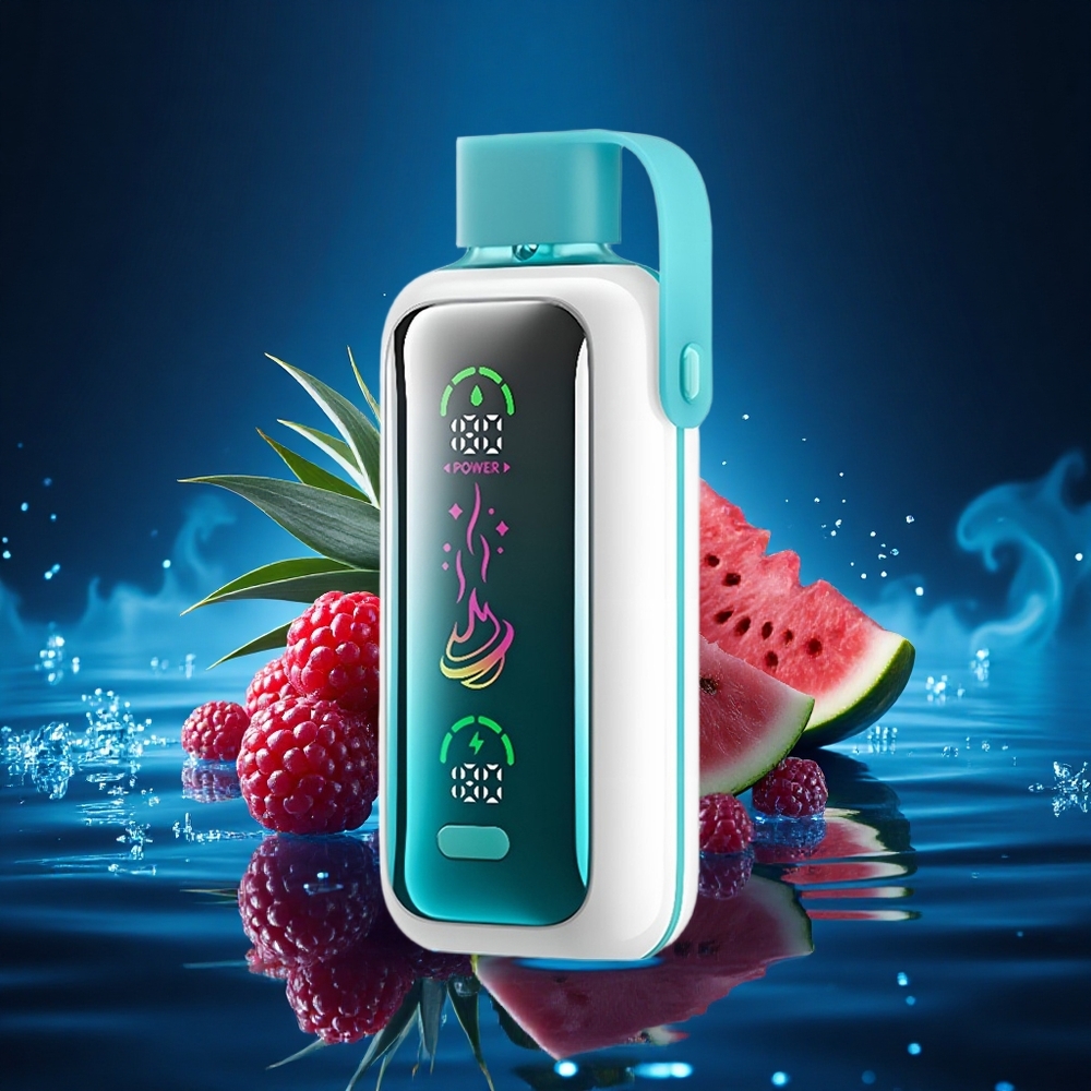 VOZOL Star 20000 Puffs Frambuesa Manzana Sandía Piña con Pantalla HD 2.2 y Doble Malla