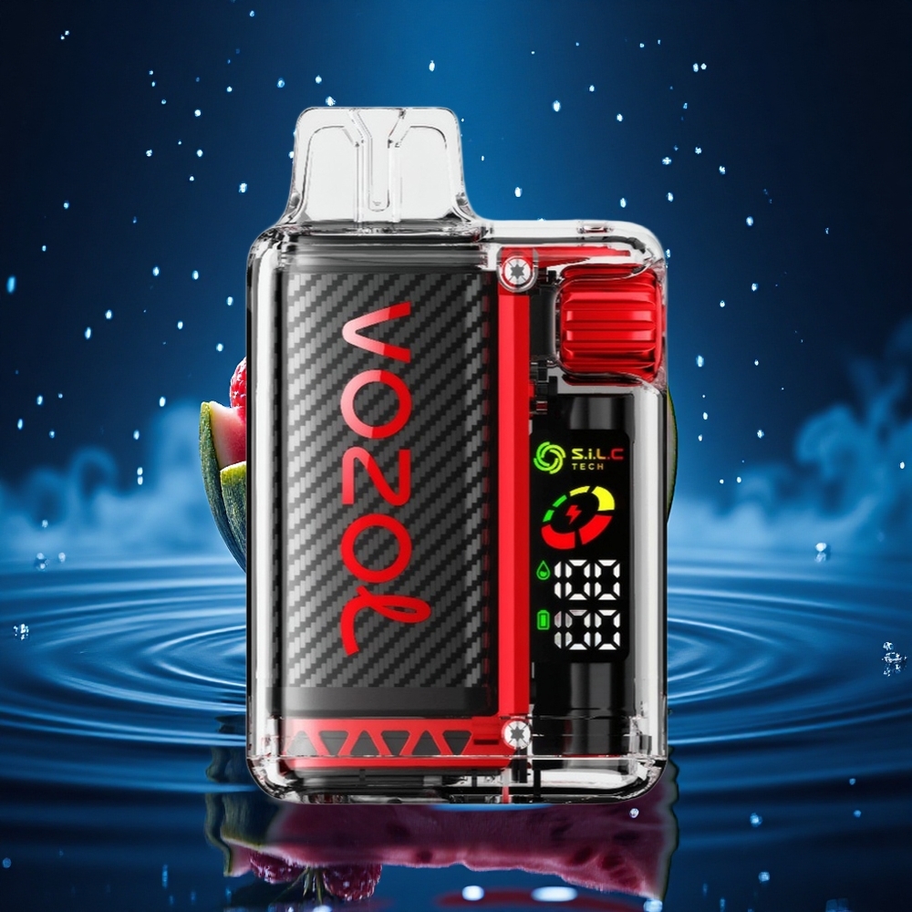 VOZOL Vista 20000 Puffs Frambuesa Sandía OLED Recargable Dual Mesh