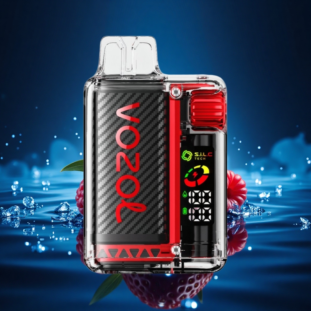 VOZOL Vista 20000 Puffs Fresa Frambuesa Cereza OLED Reciclable