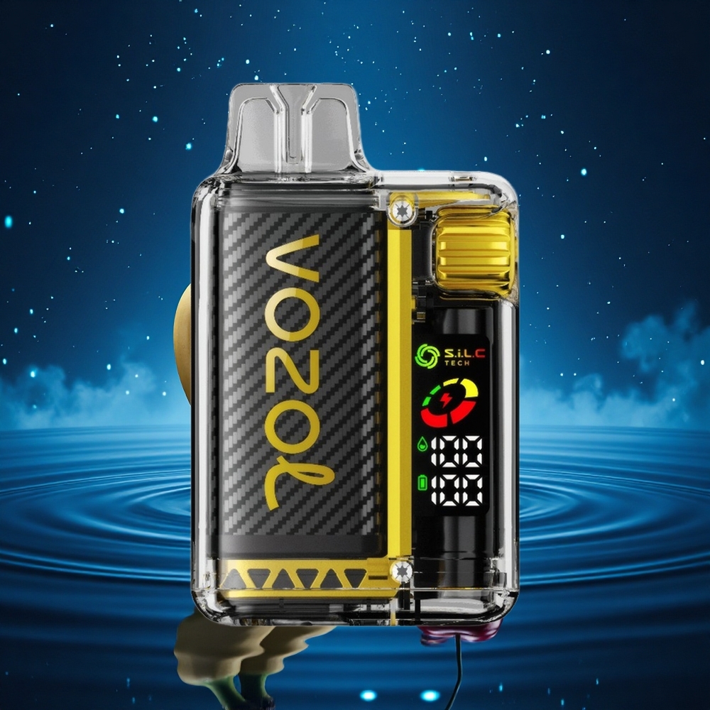 VOZOL Vista 20000 Puffs Fruta del Dragón Plátano Cereza con Batería Recargable y Pantalla OLED