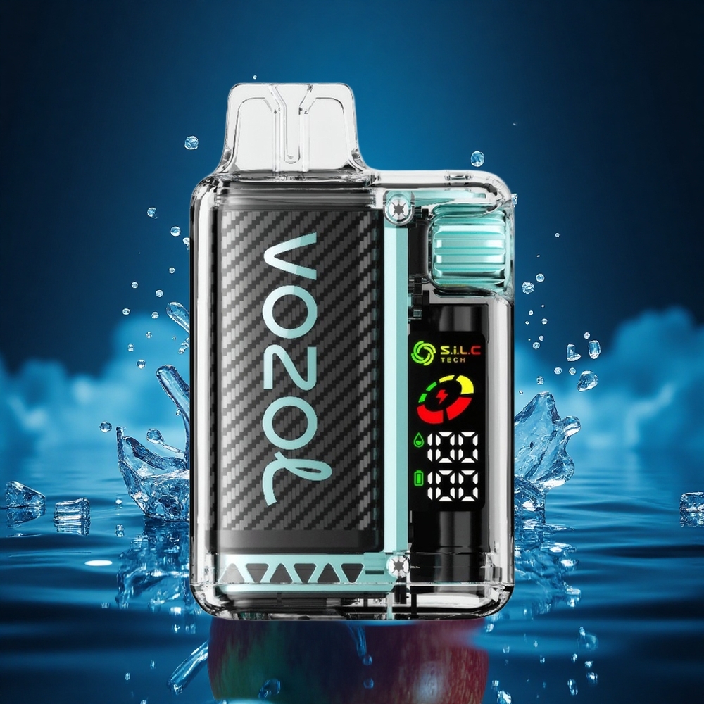 VOZOL Vista 20000 Puffs Manzana Ácida Hielo con 650mAh y Pantalla OLED